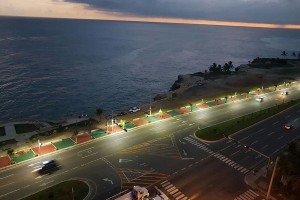 Street-lighting-Seaside-highwaySanto-domingo-Dominican-Republic-1